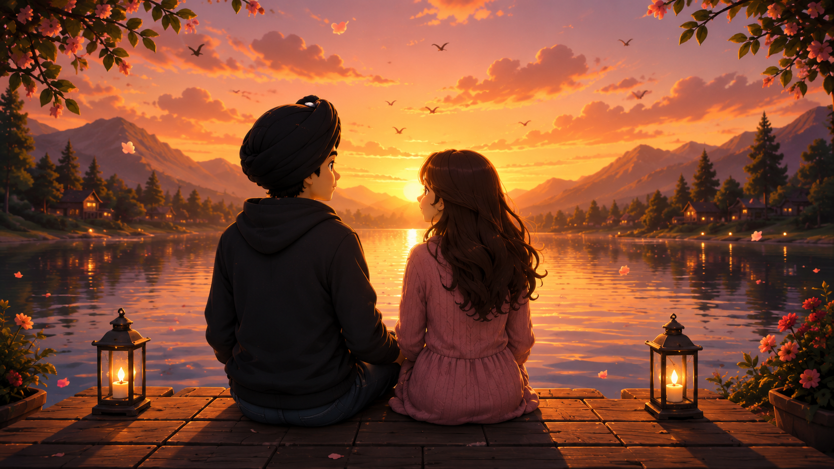 Cinematic Sunset — Story Visual